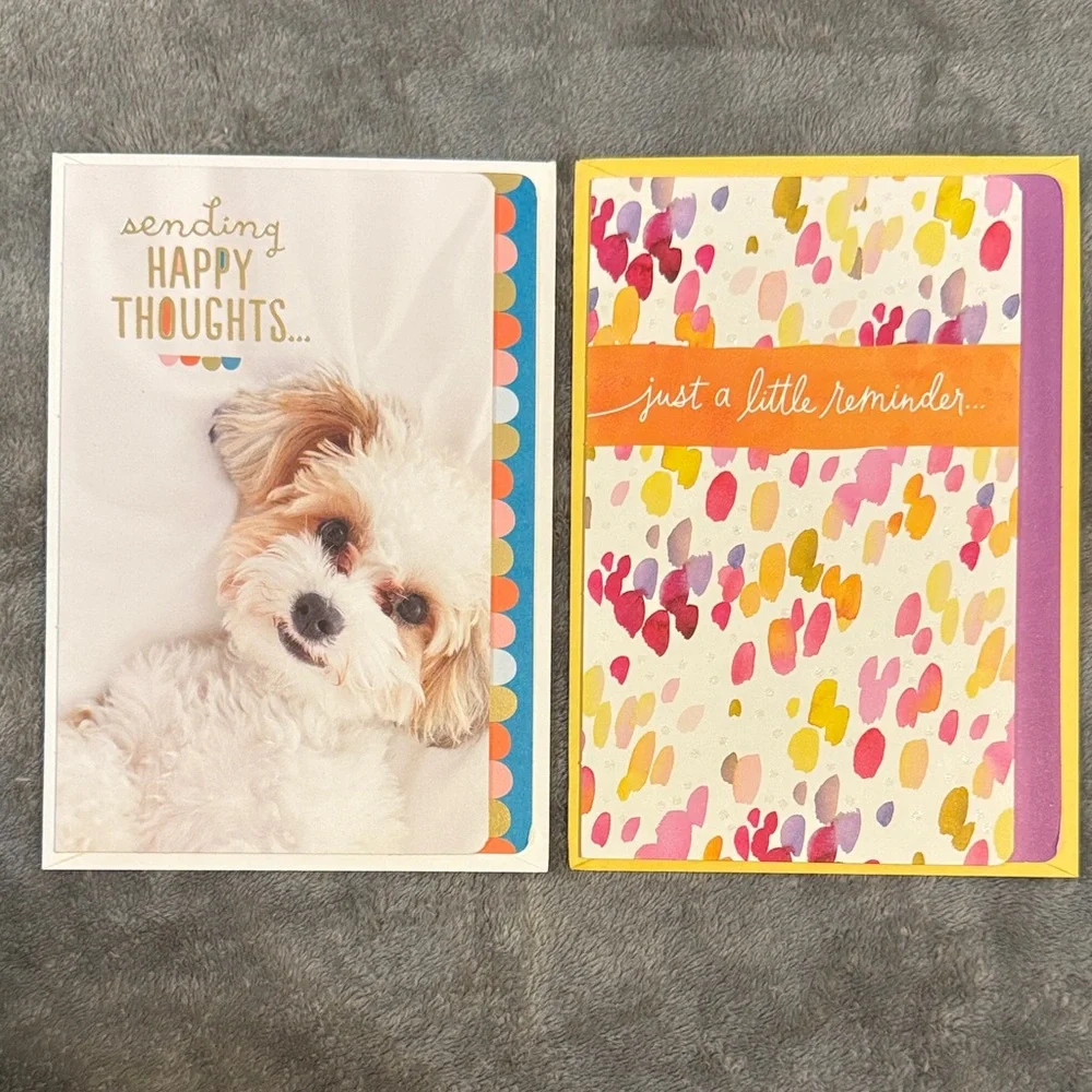 🌻 Bundle of 2 Hallmark Supportive Cards